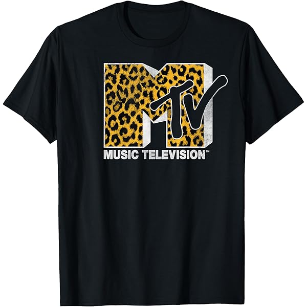 MTV ヴィンテージTシャツ Amazon.com: MTV Classic Fit Black T-Shirt - Vintage TV